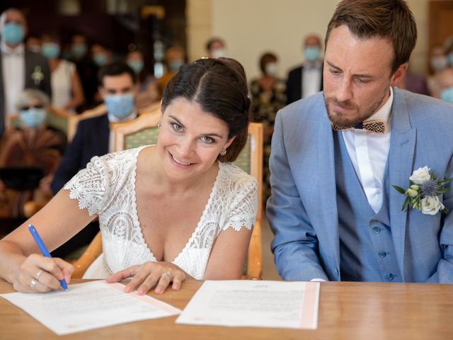 Le mariage de Thibaut et Mathilde à Salleboeuf, Gironde 31