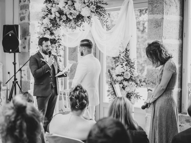 Le mariage de Valentin et Guillaume à Saint-Martin-Terressus, Haute-Vienne 83