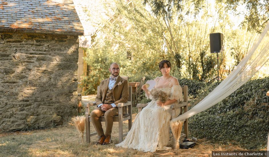 Le mariage de Morgan et Cymbeline à Le Quillio, Côtes d'Armor