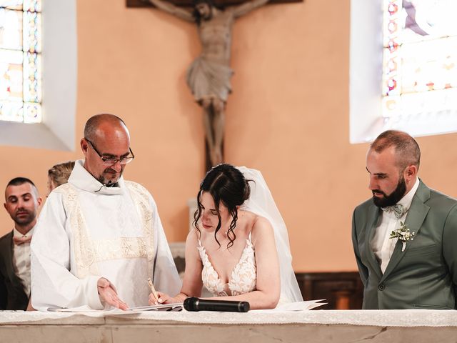 Le mariage de Romain et Elodie à Upie, Drôme 86