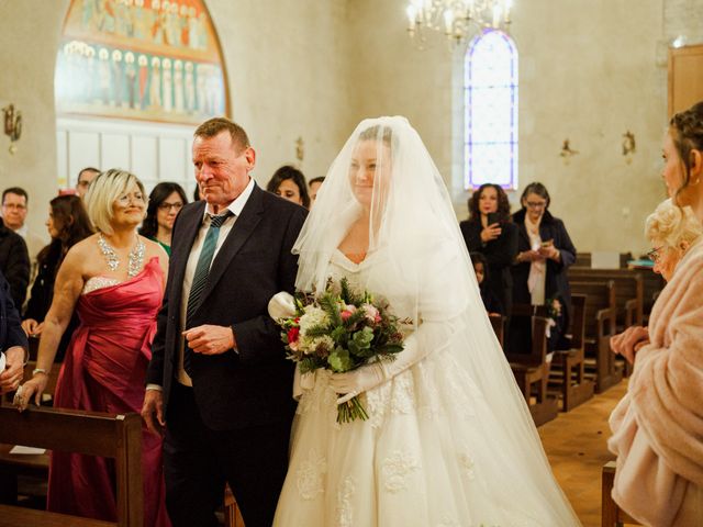 Le mariage de Johnny et Mélanie à Vonnas, Ain 14