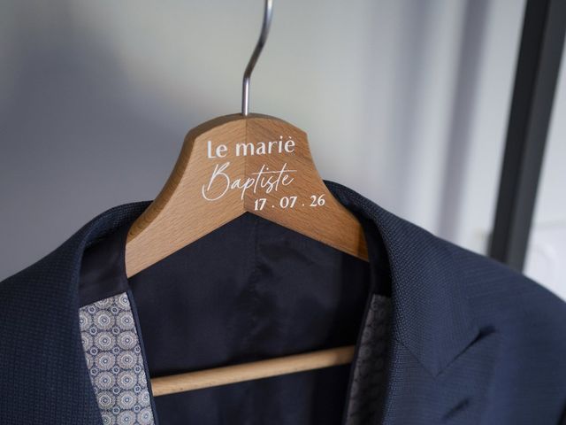 Le mariage de Baptiste et Roxane à noizay, Indre-et-Loire 10