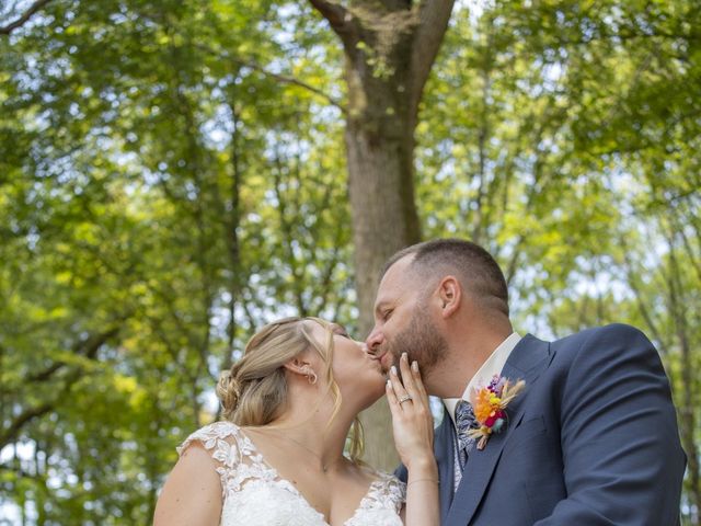 Le mariage de Baptiste et Roxane à noizay, Indre-et-Loire 1