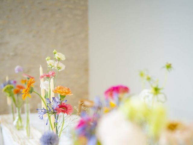 Le mariage de Baptiste et Roxane à noizay, Indre-et-Loire 33