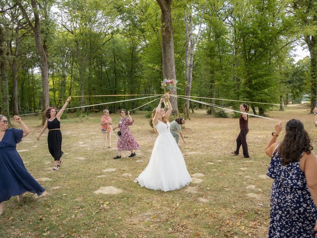 Le mariage de Baptiste et Roxane à noizay, Indre-et-Loire 48