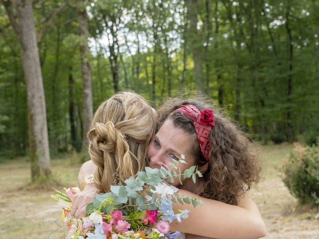 Le mariage de Baptiste et Roxane à noizay, Indre-et-Loire 49