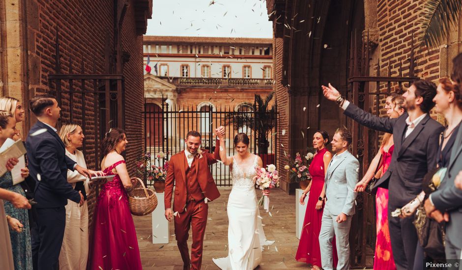 Le mariage de Thibaut et Pauline à Pamiers, Ariège