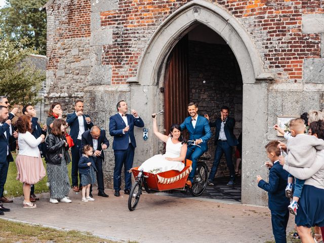 Le mariage de Romain et Jessica à Tournai, Hainaut 25