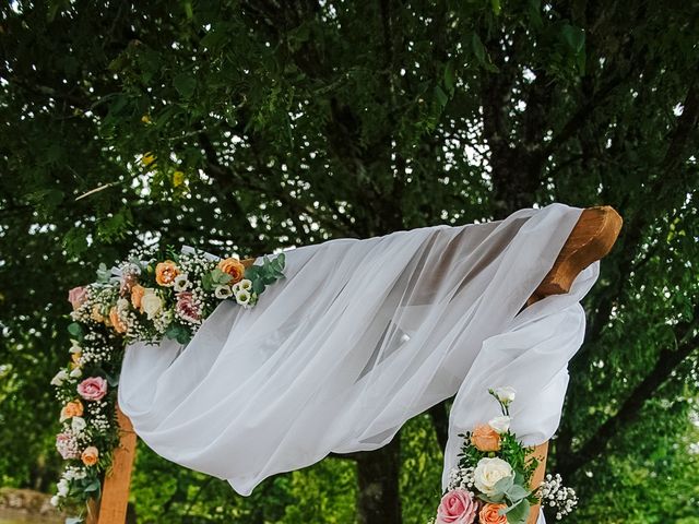 Le mariage de Renaud et Angélique à Oradour-sur-Glane, Haute-Vienne 42