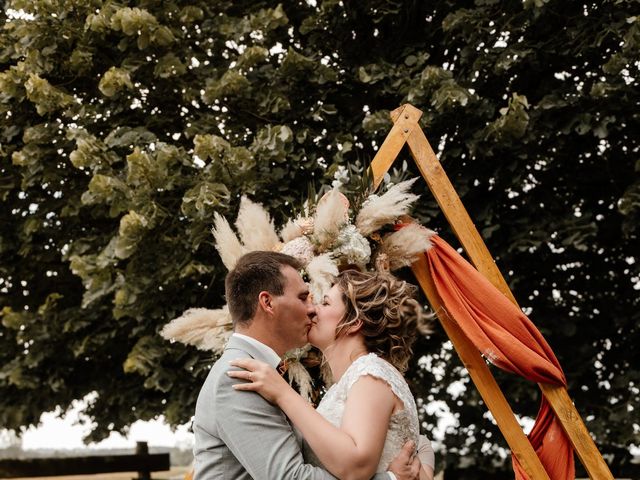 Le mariage de Cédric et Justine à Montmirail, Sarthe 8