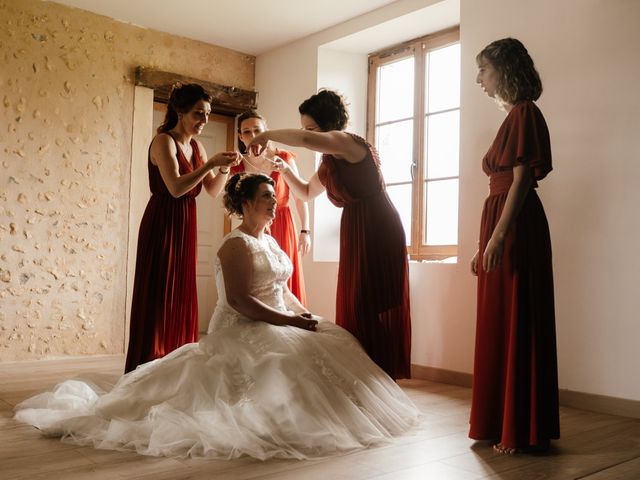 Le mariage de Cédric et Justine à Montmirail, Sarthe 23