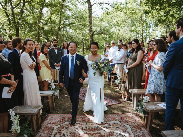 Le mariage de Victor et Aurore à Saint-Julien-en-Born, Landes 56