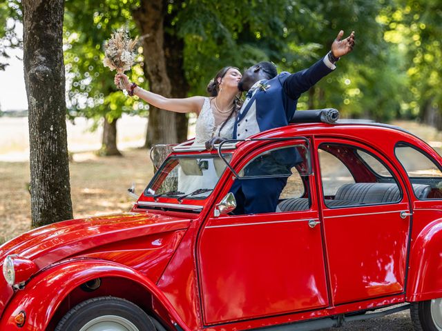 Le mariage de Malick et Charlotte à Le Bourdet, Deux-Sèvres 25