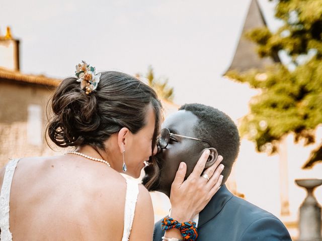 Le mariage de Malick et Charlotte à Le Bourdet, Deux-Sèvres 1