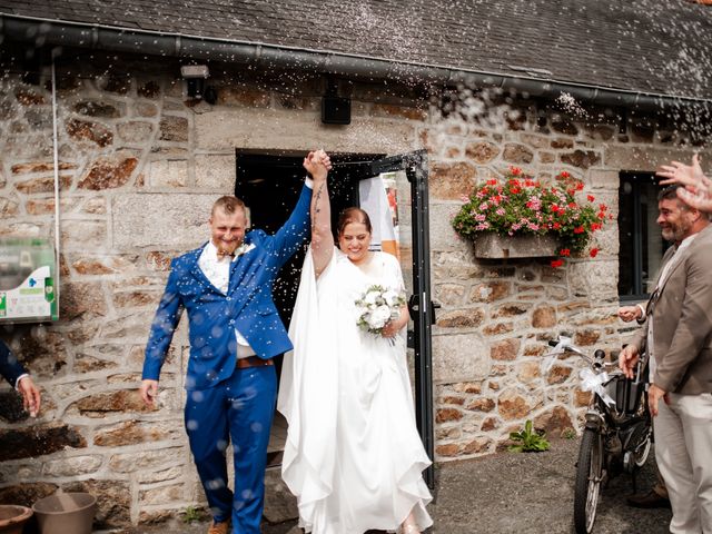 Le mariage de Goulvin et Marine à Treffrin, Côtes d&apos;Armor 28