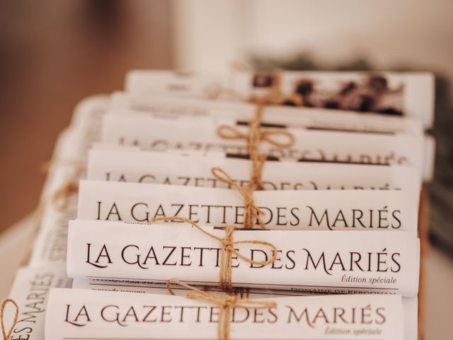 Le mariage de Goulvin et Marine à Treffrin, Côtes d&apos;Armor 1