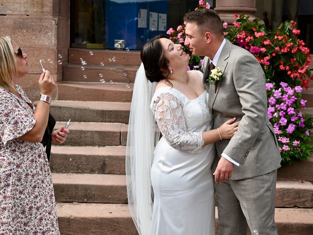 Le mariage de Lucas et Johanna à Niederhaslach, Bas Rhin 1