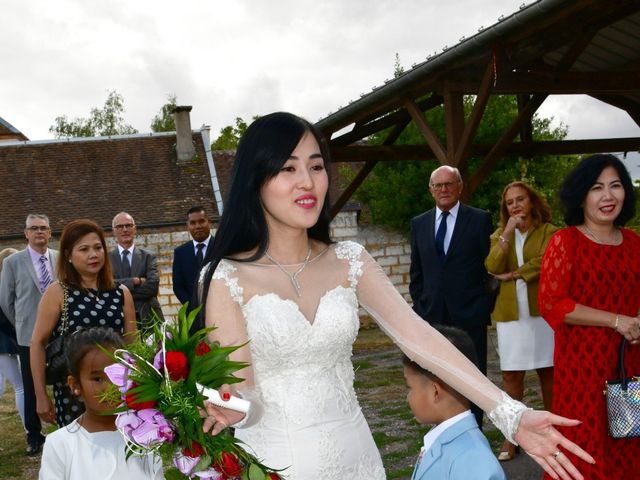 Le mariage de Chenglei et Li Hua à Villeneuve-l&apos;Archevêque, Yonne 6