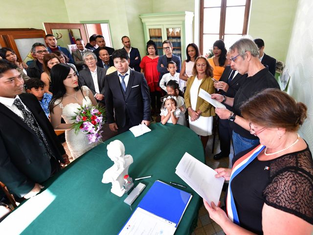 Le mariage de Chenglei et Li Hua à Villeneuve-l&apos;Archevêque, Yonne 7