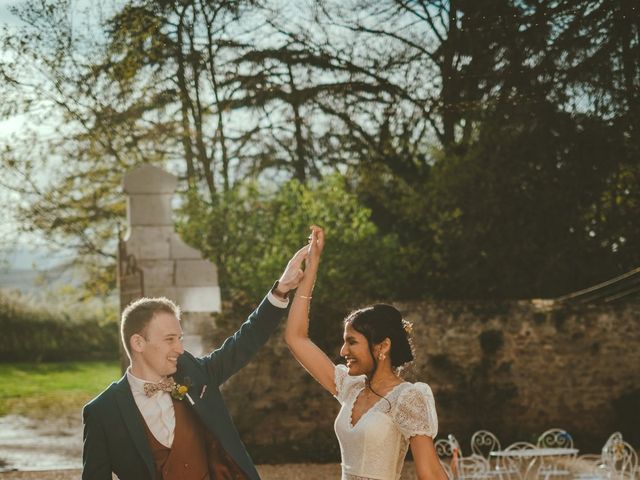 Le mariage de Aubin et Shahina à Savigny, Rhône 44