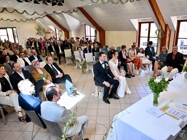 Le mariage de Alban et Marie Noëlle à Saessolsheim, Bas Rhin 1