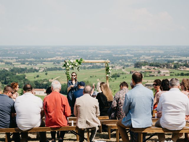 Le mariage de Julien et Pauline à Saint-Lager, Rhône 20