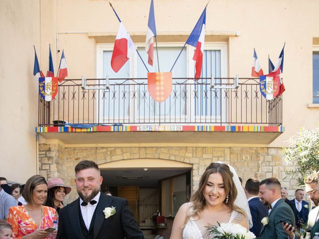 Le mariage de Jérémie et Fanny à Saint-Paulet-de-Caisson, Gard 5