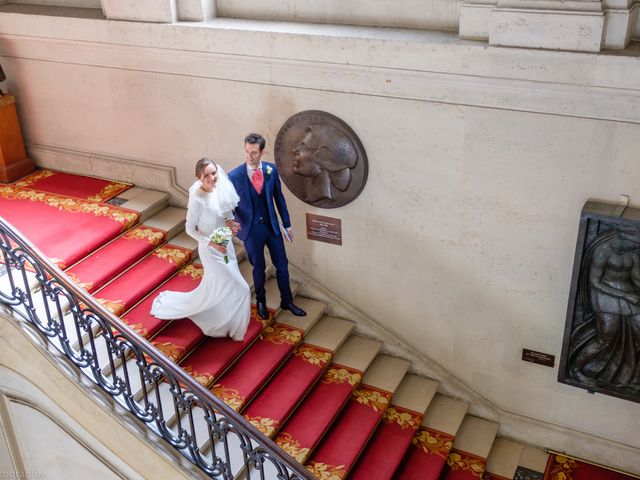 Le mariage de Luba et Gautier à Paris, Paris 4