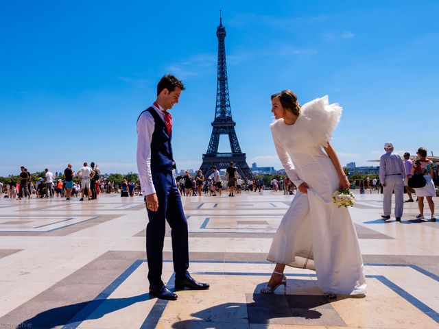 Le mariage de Luba et Gautier à Paris, Paris 11