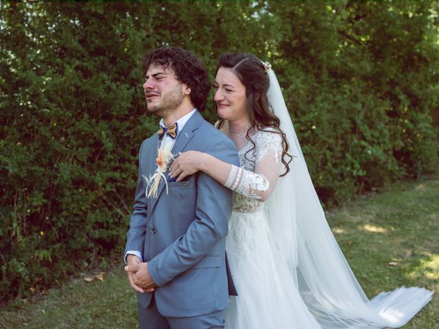 Le mariage de Geoffrey et Coline à Savigny-Lévescault, Vienne 16