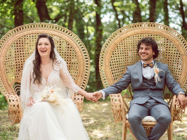 Le mariage de Geoffrey et Coline à Savigny-Lévescault, Vienne 31