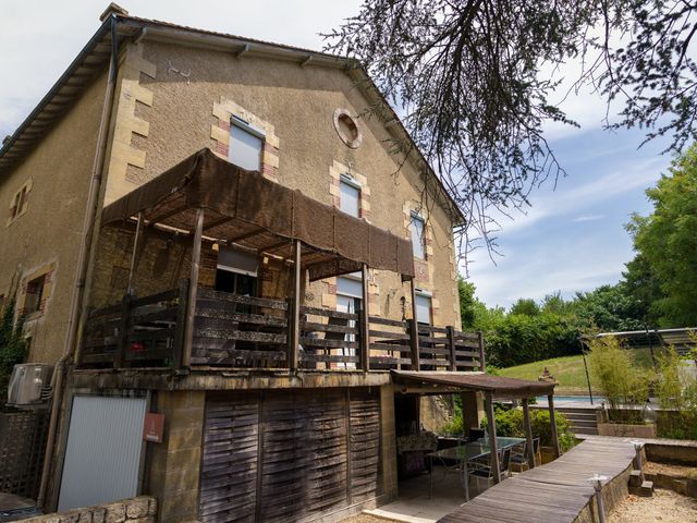 Le mariage de Jean-Pascal et Lolita à Saussignac, Dordogne 1
