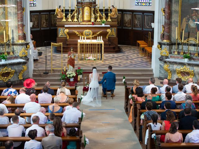 Le mariage de Lucas et Alexandra à Ergersheim, Bas Rhin 7