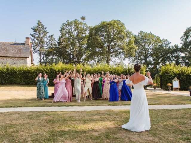 Le mariage de David et Candice à La Bouexière, Ille et Vilaine 77
