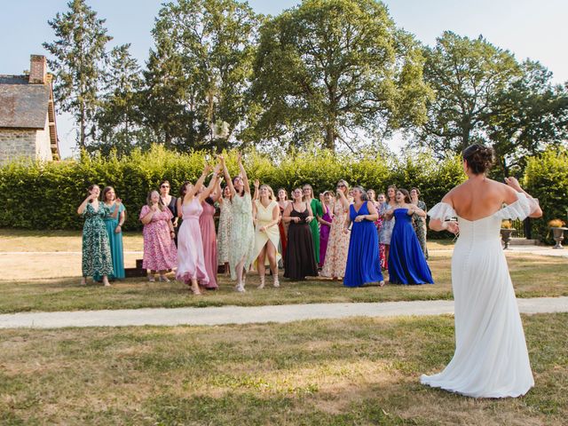 Le mariage de David et Candice à La Bouexière, Ille et Vilaine 78