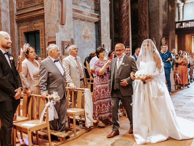 Le mariage de Adrien et Léa à Cazaux-Savès, Gers 46