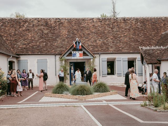 Le mariage de Paul et Céline à Civray, Cher 1