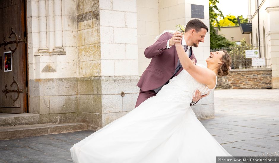 Le mariage de Damien et Virginie à Écouflant, Maine et Loire