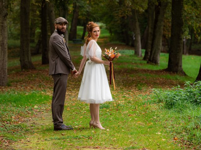 Le mariage de Frédéric et Roxane à Senones, Vosges 13