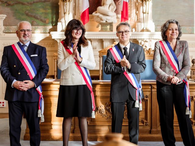 Le mariage de Paul et Lucie à Asnières sur Seine, Hauts-de-Seine 9