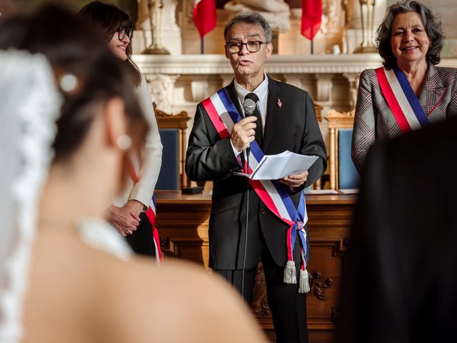 Le mariage de Paul et Lucie à Asnières sur Seine, Hauts-de-Seine 14