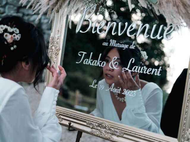 Le mariage de Laurent et Takako à Radepont, Eure 20