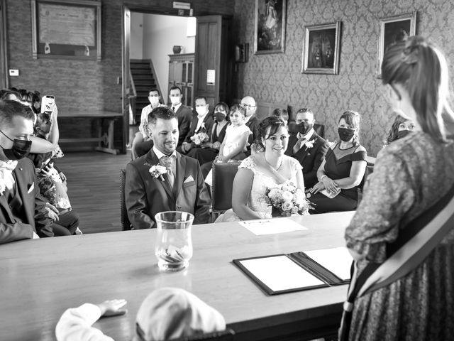 Le mariage de Loic et Céline à Comines, Nord 90