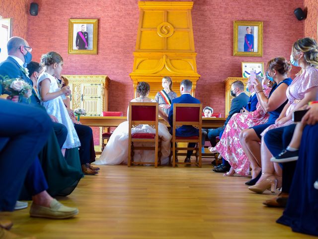 Le mariage de Loic et Céline à Comines, Nord 94
