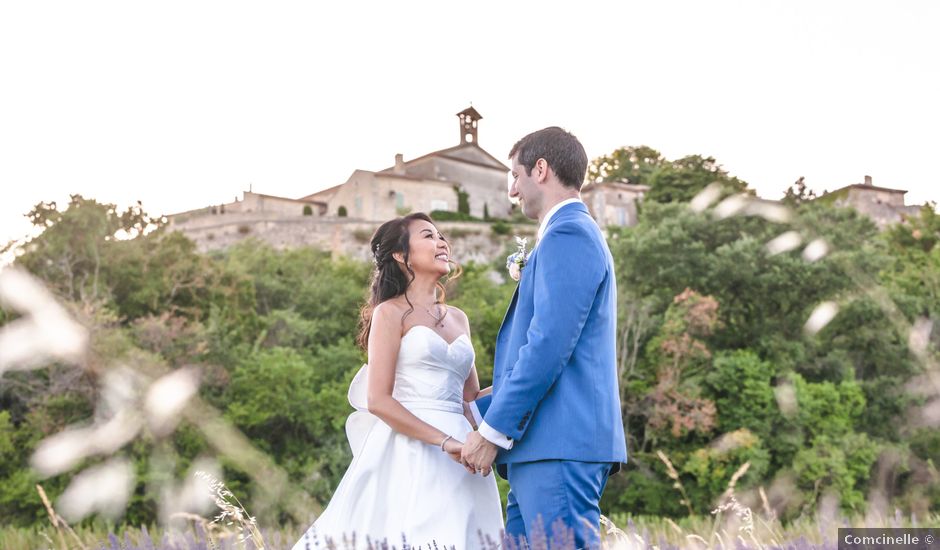 Le mariage de Quentin et Evonne à Lussan, Gard