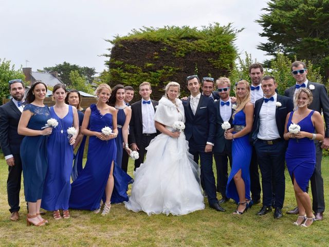 Le mariage de Jessica et Fabien à Ploudalmézeau, Finistère 14