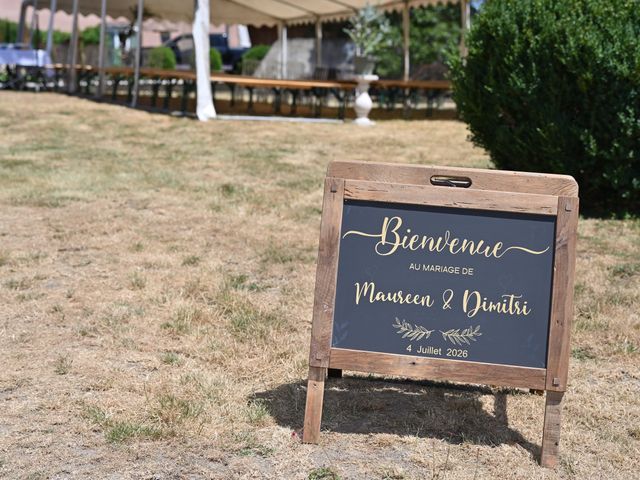 Le mariage de Dimitri et Maureen à Champdieu, Loire 1