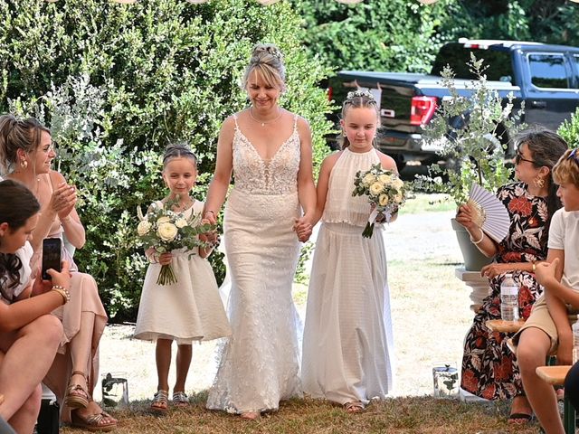 Le mariage de Dimitri et Maureen à Champdieu, Loire 7