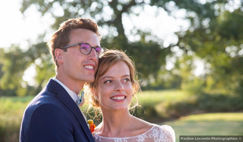 Le mariage de Guillaume et Mathilde à Bécon-les-Granits, Maine et Loire