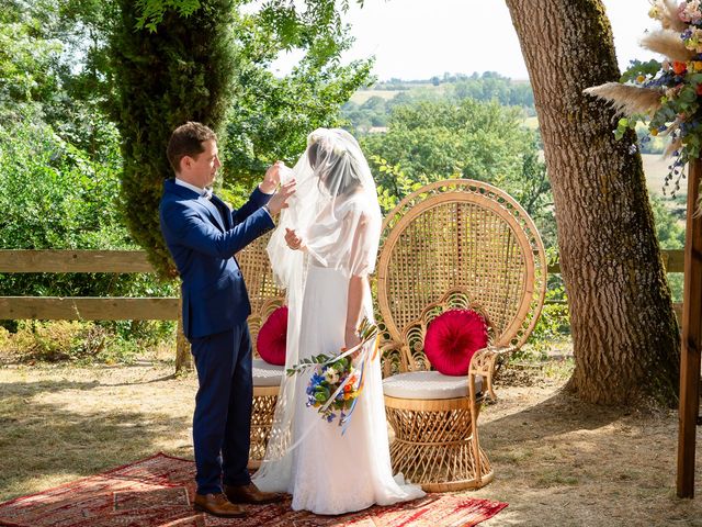 Le mariage de Romain et Laura à Varennes, Haute-Garonne 73